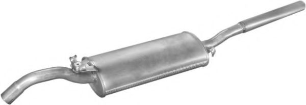 Глушитель выхлопных газов конечный TESH 230361