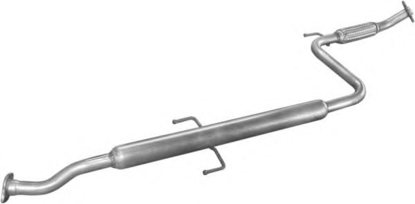 Средний глушитель выхлопных газов POLMO 26141