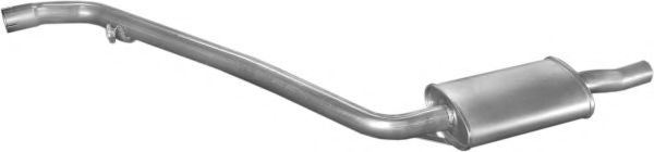 Средний глушитель выхлопных газов POLMO 30.40