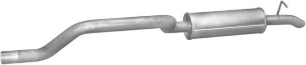 Глушитель выхлопных газов конечный POLMO 3706