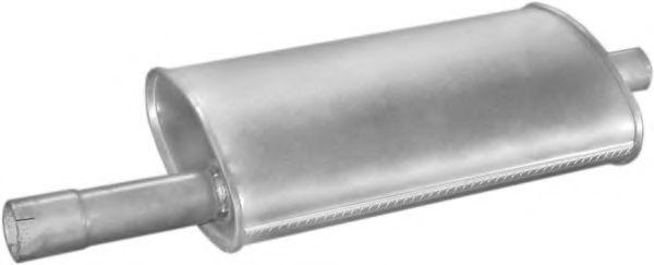 Средний глушитель выхлопных газов POLMO 4516