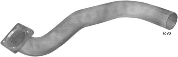 Труба выхлопного газа POLMO 6113