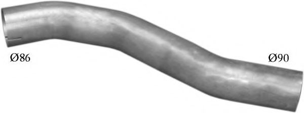 Труба выхлопного газа POLMO 6922