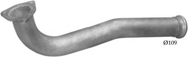 Труба выхлопного газа POLMO 69.23