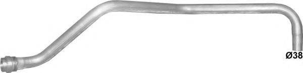 Труба выхлопного газа POLMO 6992