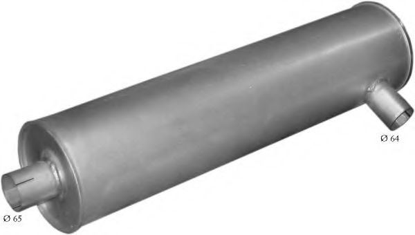 Глушитель выхлопных газов конечный POLMO 7007