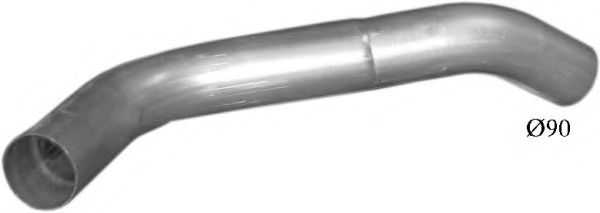 Труба выхлопного газа POLMO 7210