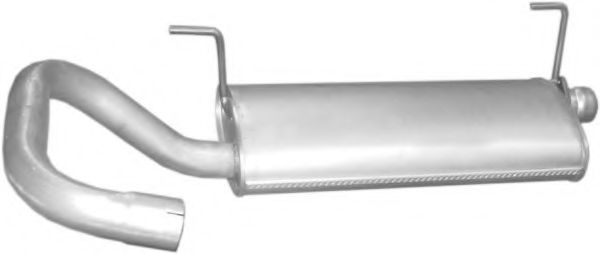 Глушитель выхлопных газов конечный POLMO 4921