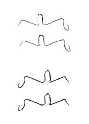 Комплектующие, колодки дискового тормоза FERODO FBA435