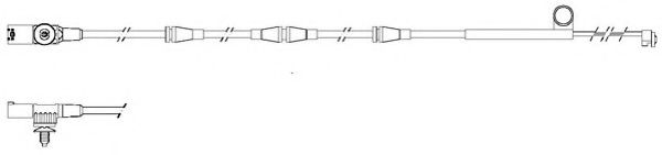 Сигнализатор, износ тормозных колодок FERODO FWI297