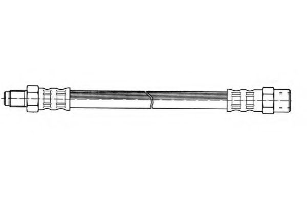 Тормозной шланг FERODO FHY2398