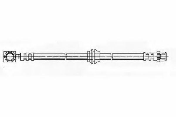 Тормозной шланг FERODO FHY2478