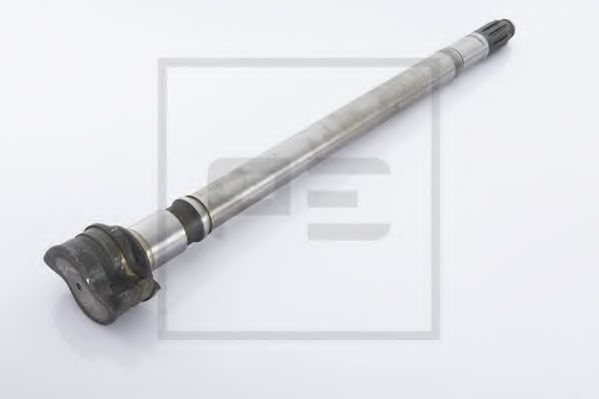 Тормозной вал, барабанный тормозной механизм PE Automotive 066.196-00A