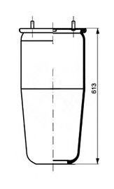 Кожух пневматической рессоры PE Automotive 084.021-11A