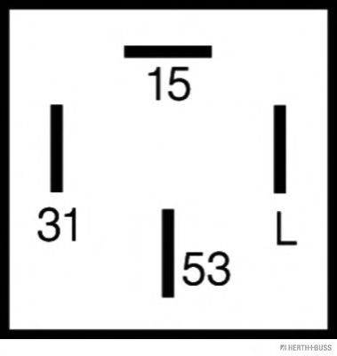 Реле, интервал включения стеклоочистителя SCHIER 25100010