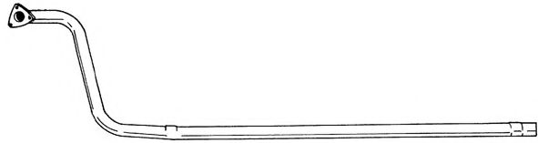Труба выхлопного газа AKS DASIS SG50101