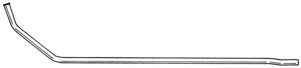 Труба выхлопного газа AKS DASIS SG40100