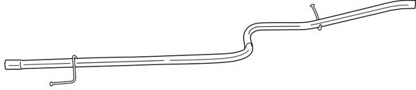 Труба выхлопного газа AKS DASIS SG11503