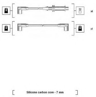 Комплект проводов зажигания MAGNETI MARELLI 941085070563