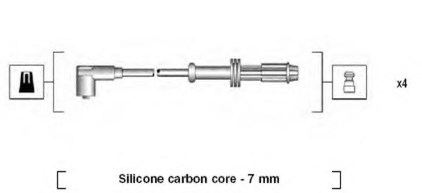 Комплект проводов зажигания MAGNETI MARELLI 941135130701