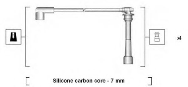 Комплект проводов зажигания MAGNETI MARELLI 941295160887