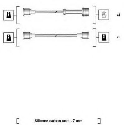 Комплект проводов зажигания MAGNETI MARELLI 941335100913