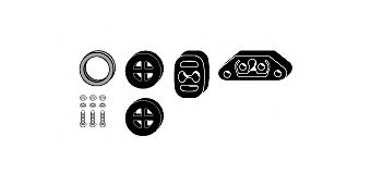 Монтажный комплект, система выпуска WALKER 17857