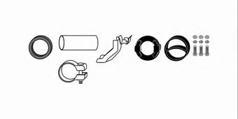 Монтажный комплект, система выпуска WALKER 16896