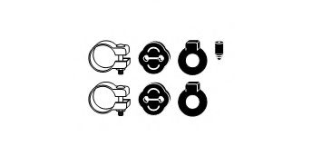 Монтажный комплект, система выпуска WALKER 16055