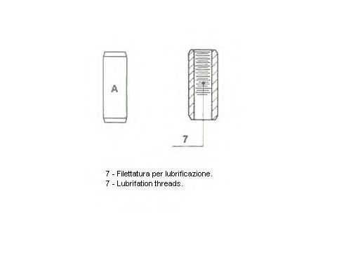 Направляющая втулка клапана METELLI 011358