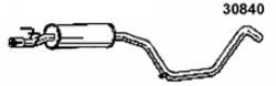 Средний глушитель выхлопных газов MAPCO 30840