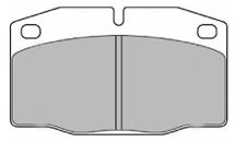 Комплект тормозных колодок, дисковый тормоз MAPCO 6145/1