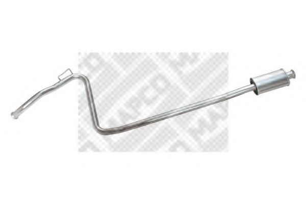 Средний глушитель выхлопных газов MAPCO 30132