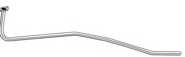 Труба выхлопного газа FONOS 02734