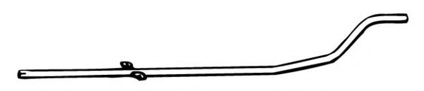 Труба выхлопного газа FONOS 06126