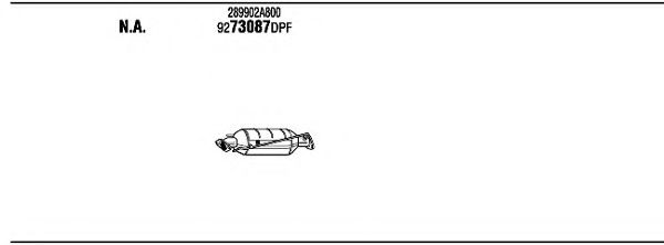 Система выпуска ОГ FONOS KIK19942BB