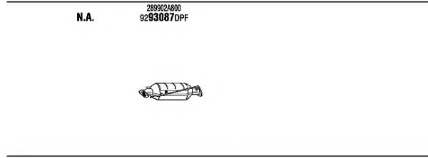 Система выпуска ОГ FONOS KIK22496BA