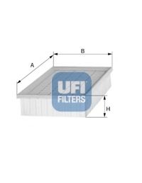 Воздушный фильтр UFI 30.569.00