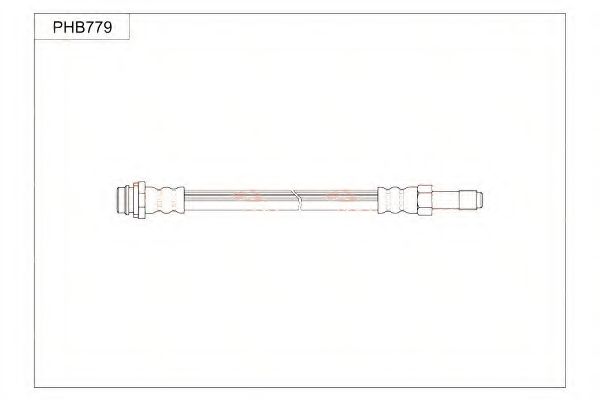 Тормозной шланг TRW PHB779