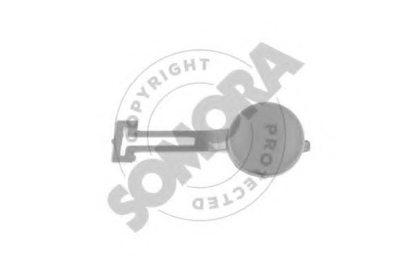 Заслонка, буксирный крюк SOMORA 050433