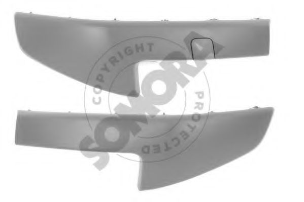 Облицовка / защитная накладка, буфер SOMORA 243333