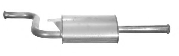 Средний глушитель выхлопных газов IMASAF RN.44.06