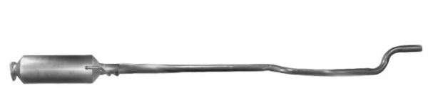 Сажевый / частичный фильтр, система выхлопа ОГ IMASAF 53.58.83