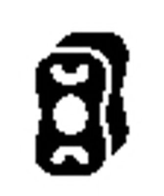 Кронштейн, система выпуска ОГ IMASAF 09.10.64