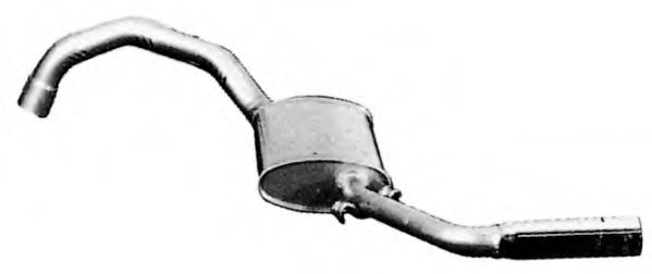 Глушитель выхлопных газов конечный IMASAF 10.20.77