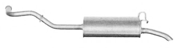 Глушитель выхлопных газов конечный IMASAF 60.75.57