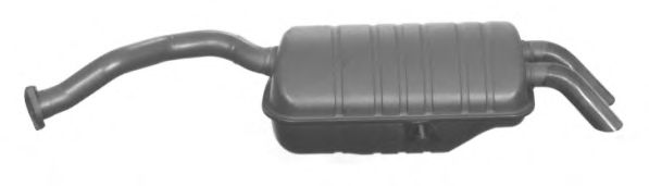 Глушитель выхлопных газов конечный IMASAF 45.72.37