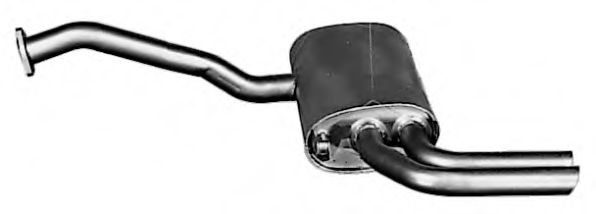 Глушитель выхлопных газов конечный BOSAL 105567