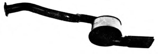 Глушитель выхлопных газов конечный TESH 230039