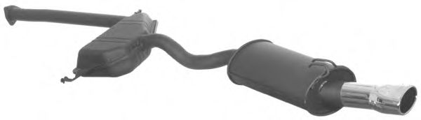 Глушитель для спортивного автомобиля IMASAF 11.40.ZA